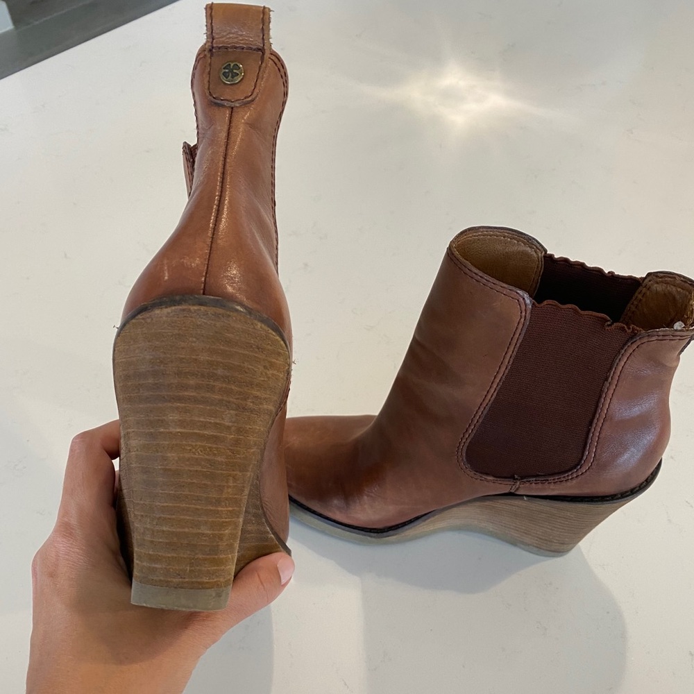 Lucky Brand Wedge Booties